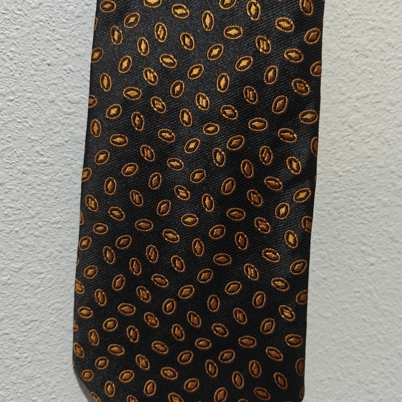 Vintage Karl Lagerfeld Tie Geometric Abstract - Picture 2 of 4